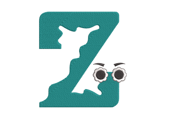 Alphabet Letter Z: A Designer’s Stitch-Out Review