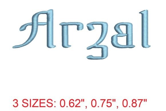 Arzal Embroidery Font: Elegant Stitching Review