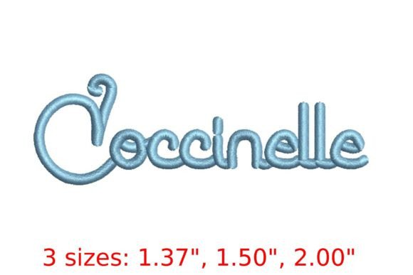 Coccinelle Script Font: A Boutique Sweatshirt Review