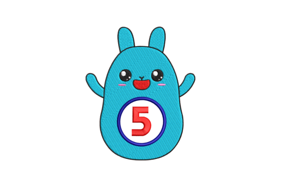 Cute Rabbit Number 5: An Embroidery Design Review