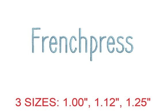Frenchpress Embroidery Font: A Designer’s Review