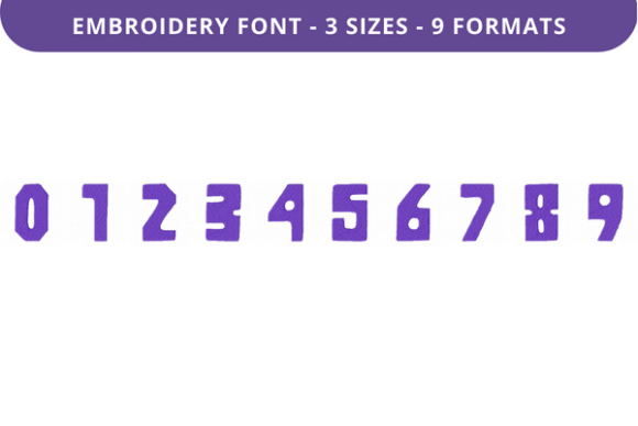 Ghuzag Chest Font 0 to 9: An Embroidery Designer Review