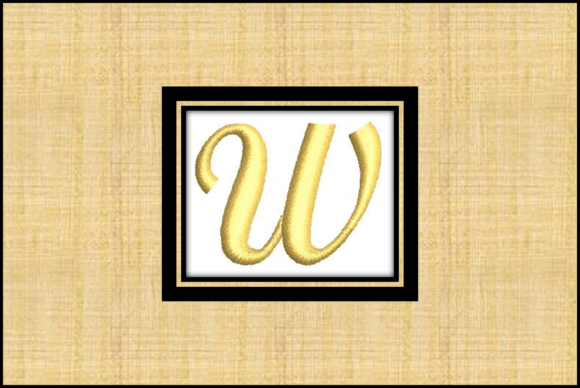 Gold Letter W: A Designer’s Review for Gifts