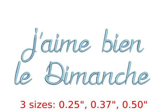 Jaime Bien Le Dimanche Font Review