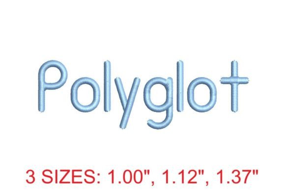 Polyglot Embroidery Font: A Craft Fair Review