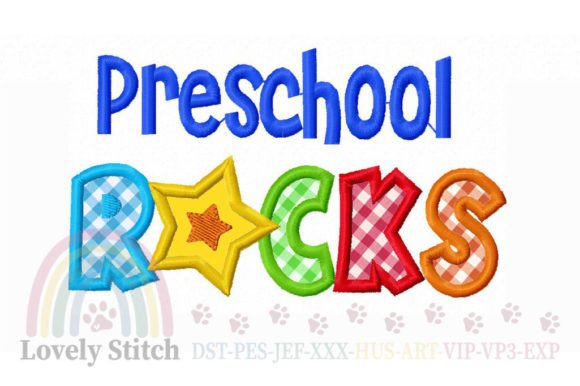 Preschool Rocks: A Designer’s Embroidery Review