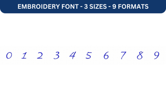 Scriptina Font Number 0 to 9: Seasonal Review